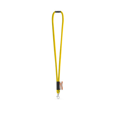 WISBECH. SET Lanyard TUBE Long (Ø 7 mm) com mosquetão de gatilho 9 mm e Fecho de segurança Ø 7 mm